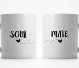 Soul Mate Mugs Long distance relationship gift (M405-2D)