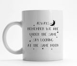Long distance mug gift for him or her (M104)