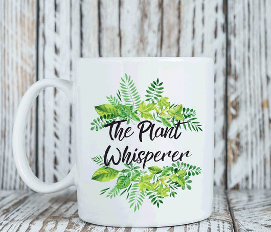 Gift for gardener, The plant whisperer mug, gardening gift (M239)