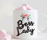 Boss Lady mug, Gift for boss, Entrepreneur gift for her (M220)