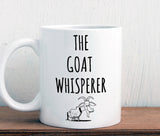 Gift for goat lover, goat mug, The goat whisperer (M338)
