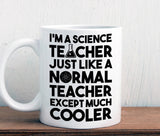 Science teacher gift, cool science teacher mug (M359)