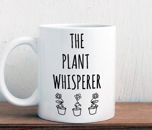 Gift for gardener, The plant whisperer gardening mug (M336)