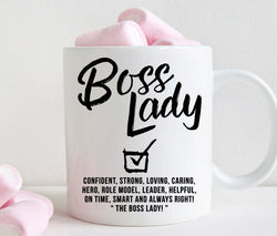 Funny Boss Lady Mug (M222)