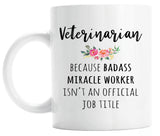 Gift For Veterinarian, Funny Vet Appreciation Coffee Mug  (M572)