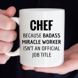 Gift For Chef, Funny Chef Appreciation Coffee Mug  (M569)