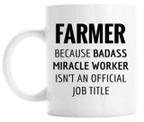 Gift For Farmer, Funny Farmer Appreciation Coffee Mug  (M580)