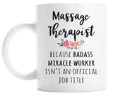 Gift For Massage Therapist, Funny Massage Therapist Coffee Mug, Graduation Gift  (M1129)
